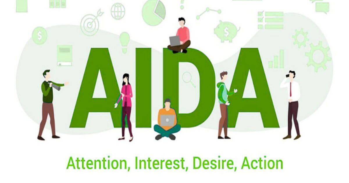 các bước trong mô hình aida