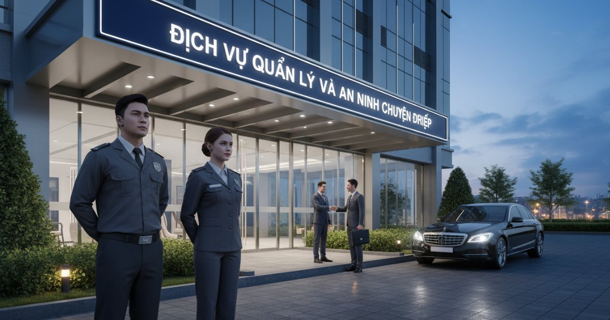 Dịch vụ quản lý và an ninh chuyên nghiệp