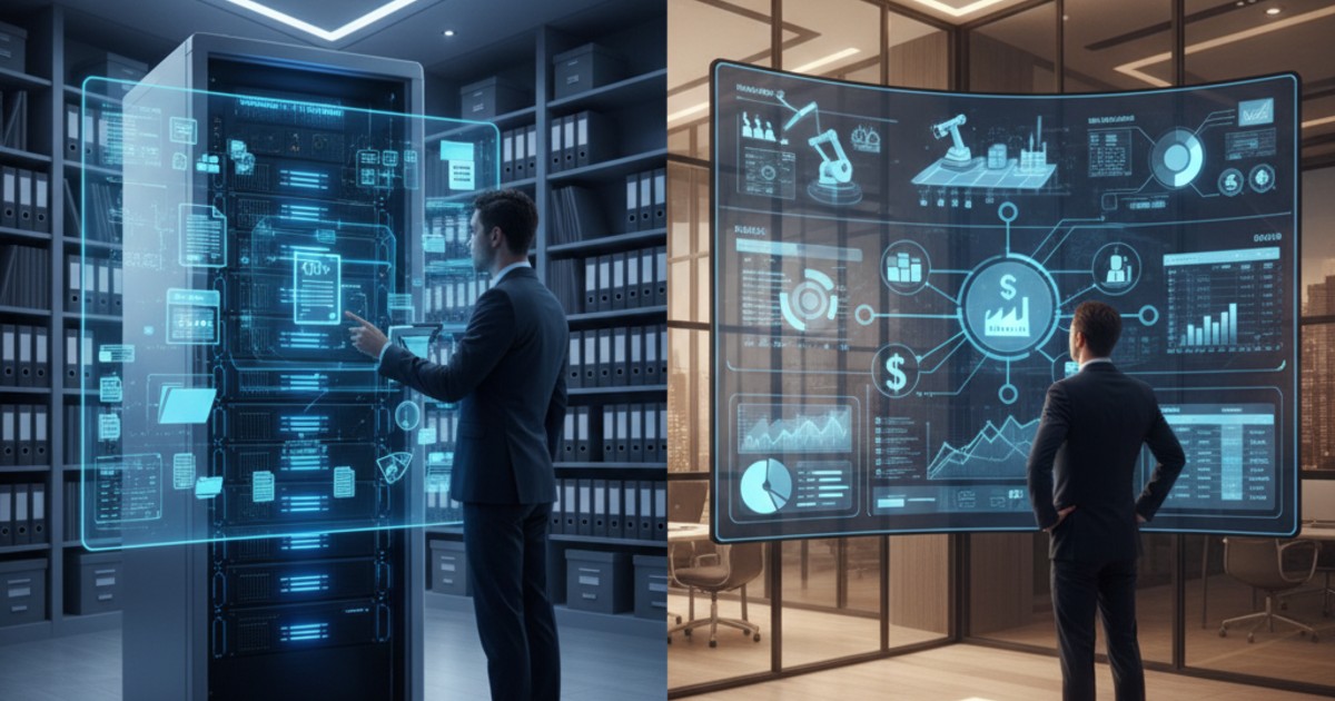 Sự khác biệt giữa hệ thống dms và phần mềm erp