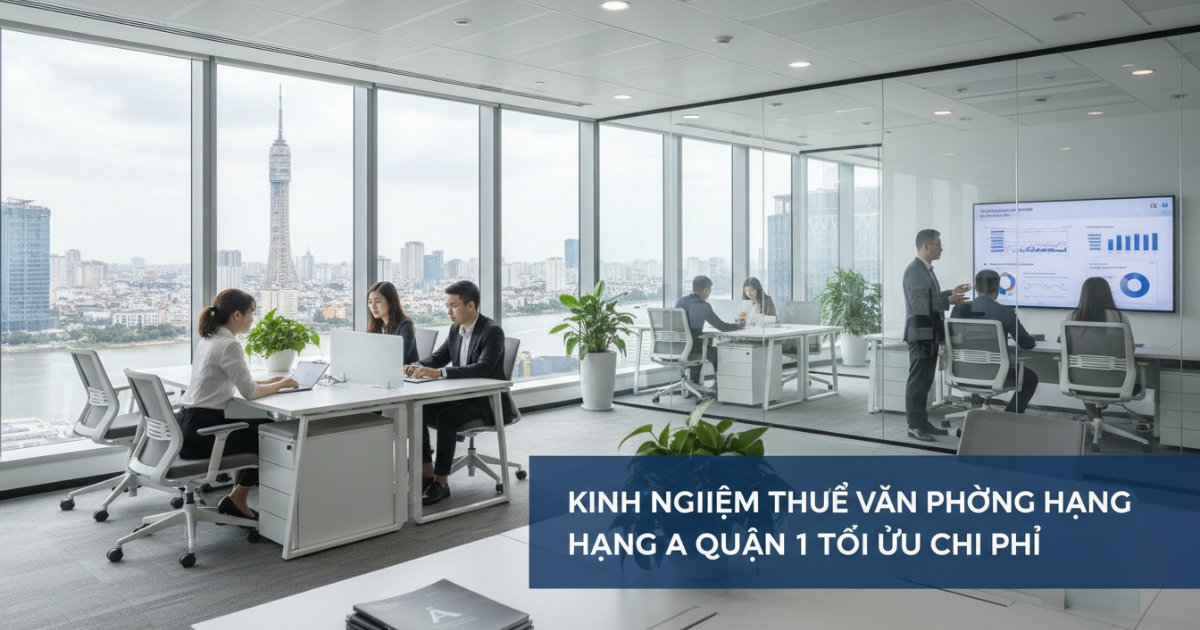 Kinh nghiệm thuê văn phòng hạng a quận 1 tối ưu chi phí