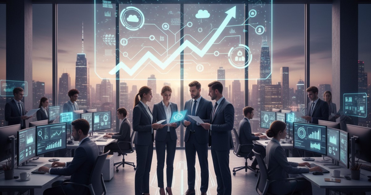 Lợi ích khi doanh nghiệp ứng dụng nền tảng số