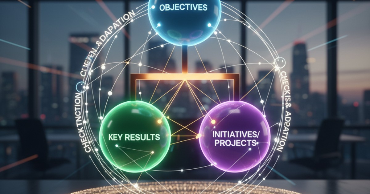 Cấu trúc cốt lõi tạo nên hệ thống okr