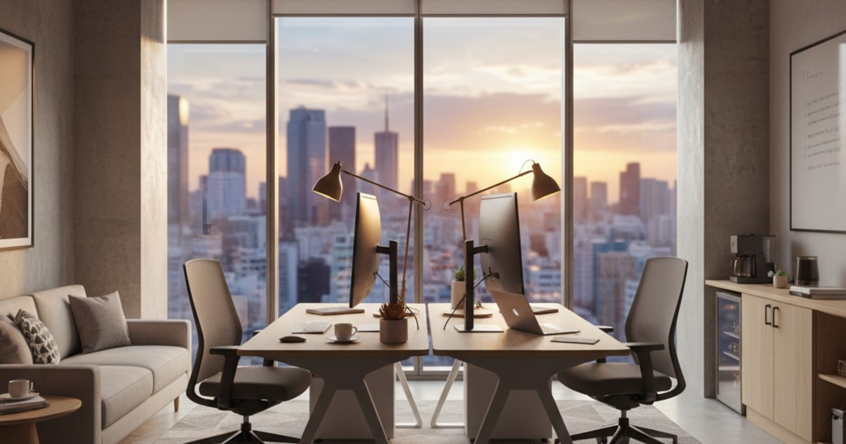 Giải pháp tiết kiệm ngân sách nhờ thuê văn phòng 2 người trọn gói