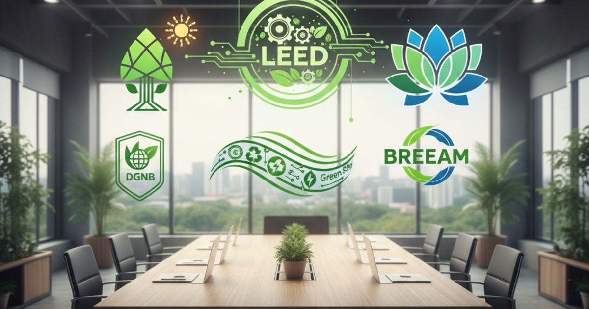 Các hệ thống chứng nhận tiêu chuẩn văn phòng xanh phổ biến hiện nay