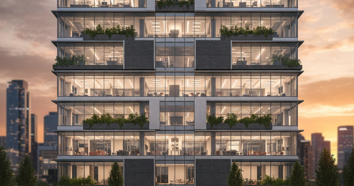 Tiêu chuẩn thiết kế kỹ thuật cho toà nhà văn phòng 9 tầng