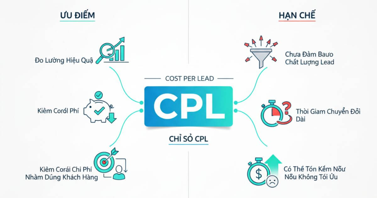 ưu điểm và hạn chế của chỉ số cpl là gì