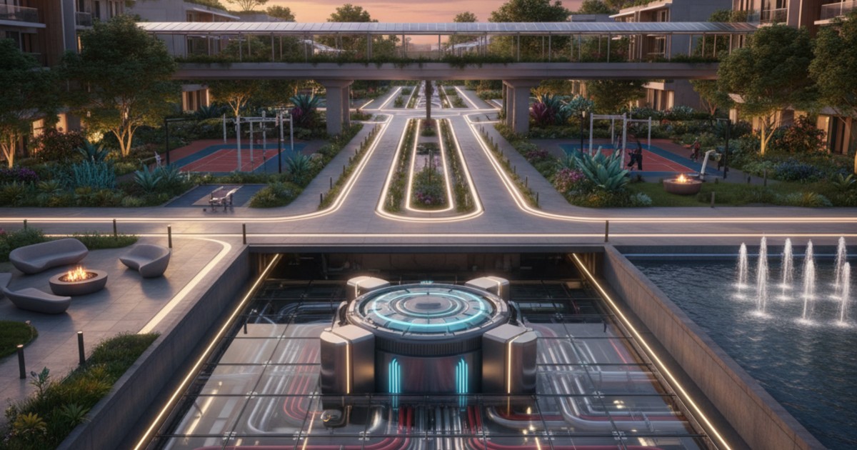 Hệ thống hạ tầng kỹ thuật và trang thiết bị nội khu