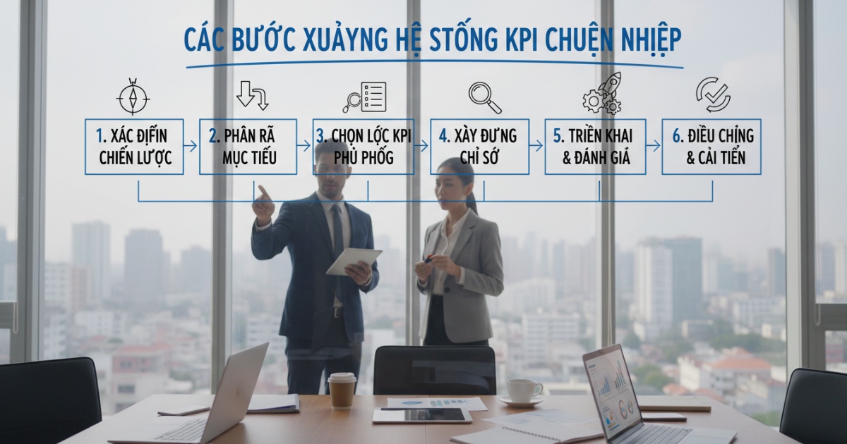 Các bước xây dựng hệ thống kpi chuyên nghiệp