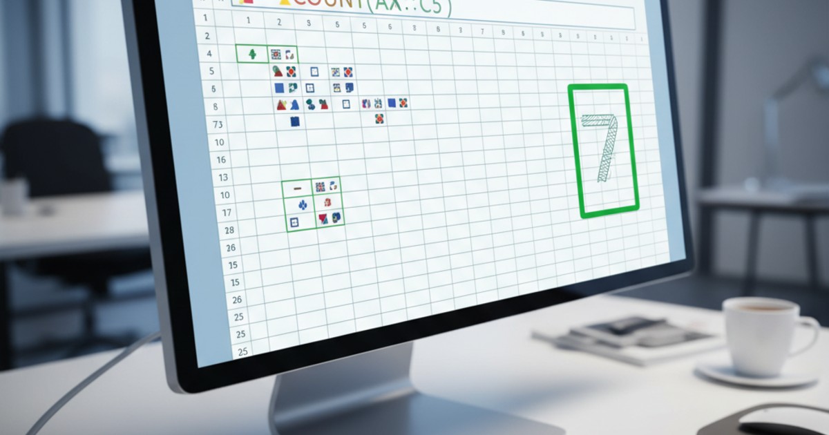 hàm đếm trong excel