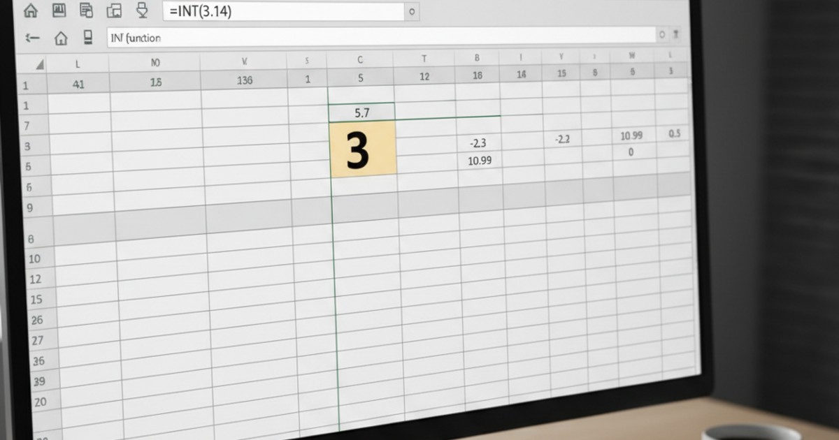 hàm int trong excel