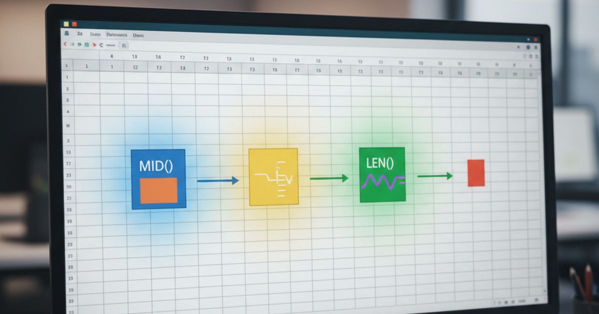 hàm mid kết hợp len