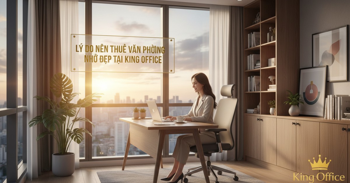 Lý do nên thuê văn phòng nhỏ đẹp tại King Office