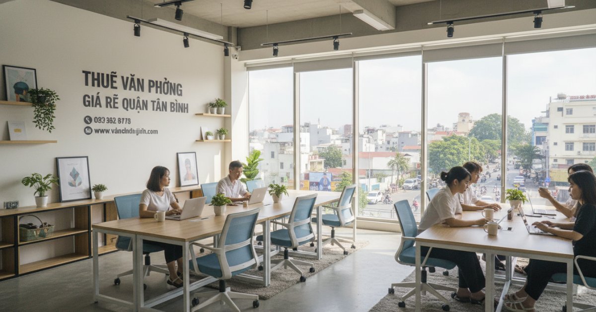 thuê văn phòng giá rẻ quận tân bình