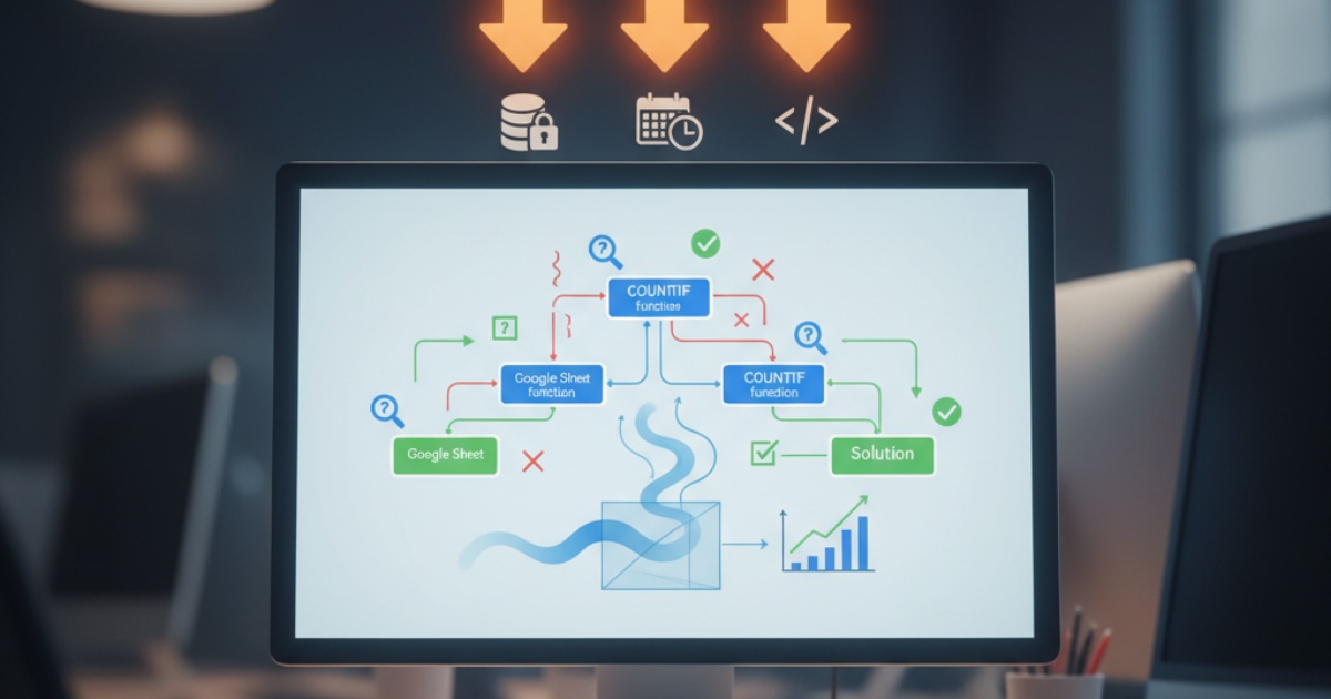 Các lưu ý quan trọng để tránh lỗi khi dùng hàm countif trong google sheet