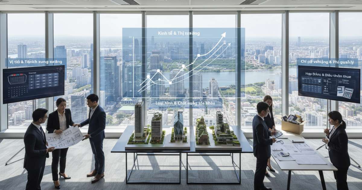 Các yếu tố ảnh hưởng đến giá cho thuê văn phòng 140m2