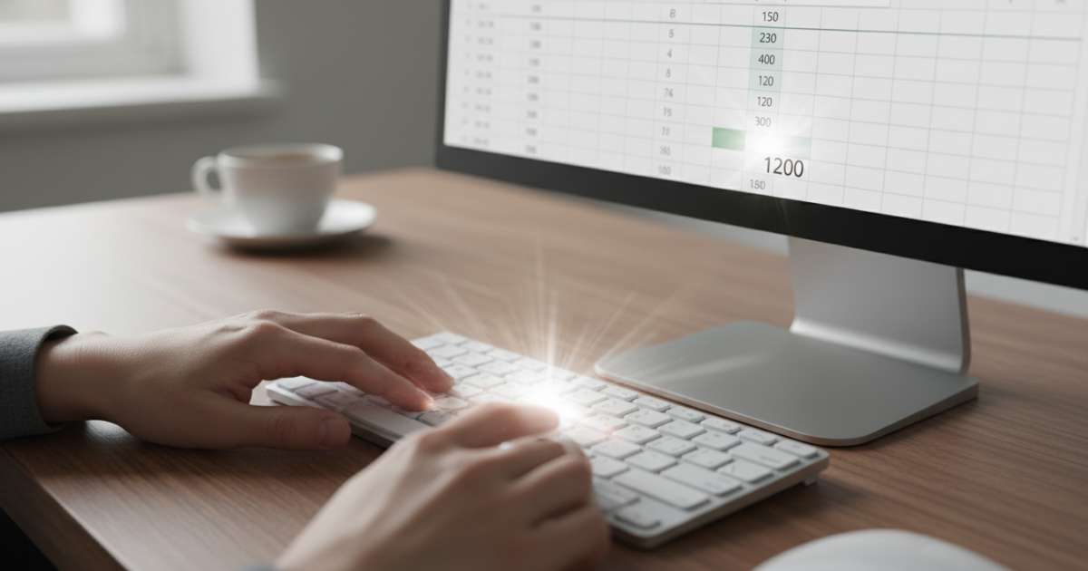 Dùng phím tắt Alt và dấu bằng để cộng tổng nhanh