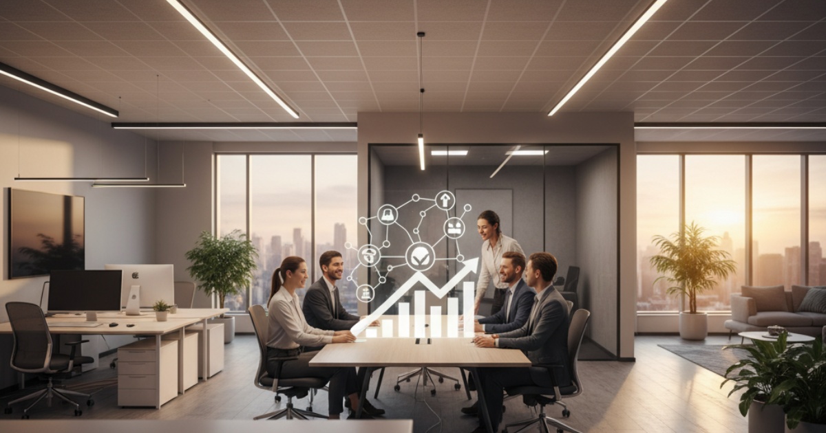 Lợi ích khi doanh nghiệp chọn dịch vụ cho thuê văn phòng 80m2