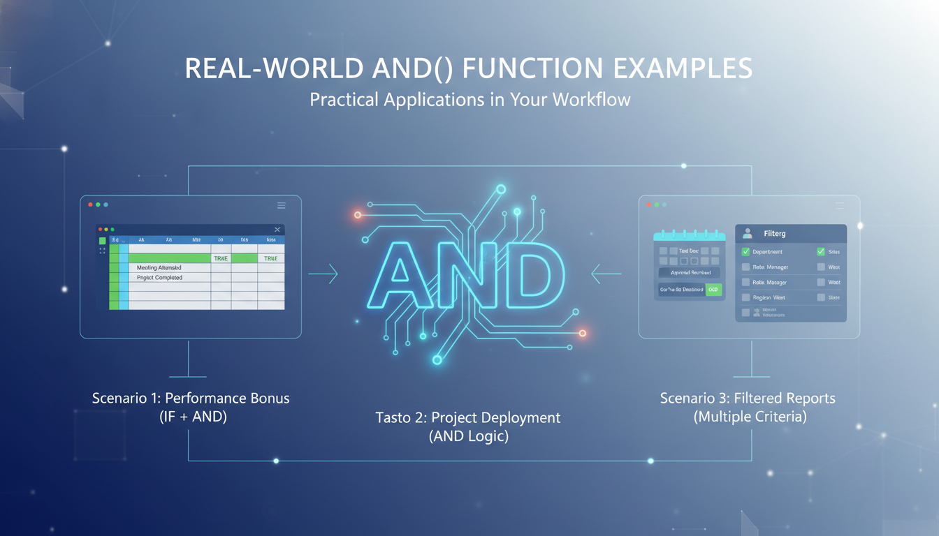 Một số ví dụ hàm and thực tế trong công việc