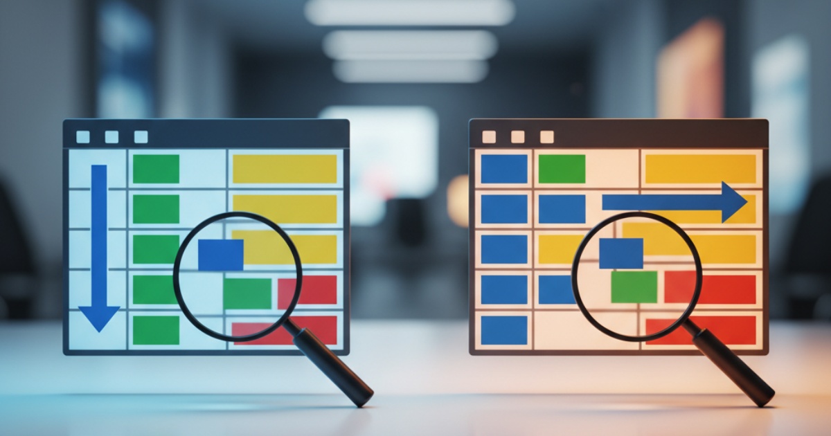 Sự khác nhau cơ bản giữa hàm vlookup và hlookup Sự khác nhau cơ bản giữa hàm vlookup và hlookup