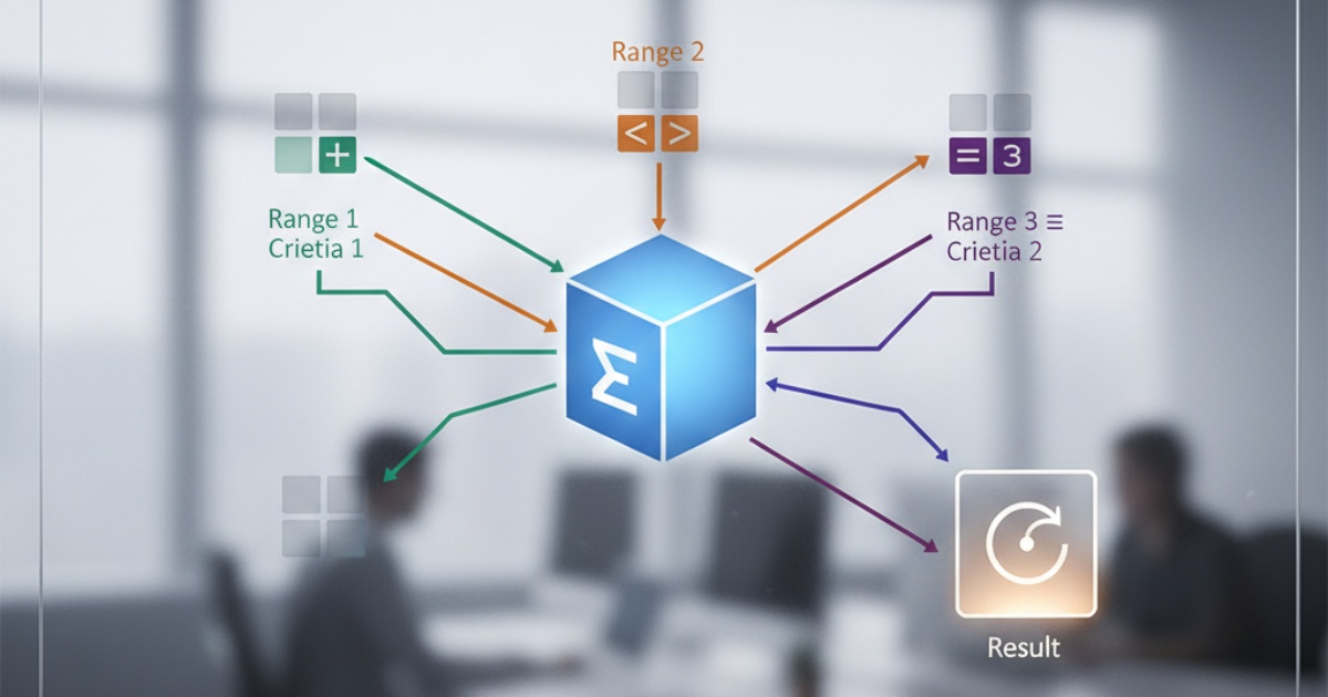 Tổng quan về hàm tính tổng nhiều điều kiện trong ứng dụng văn phòng