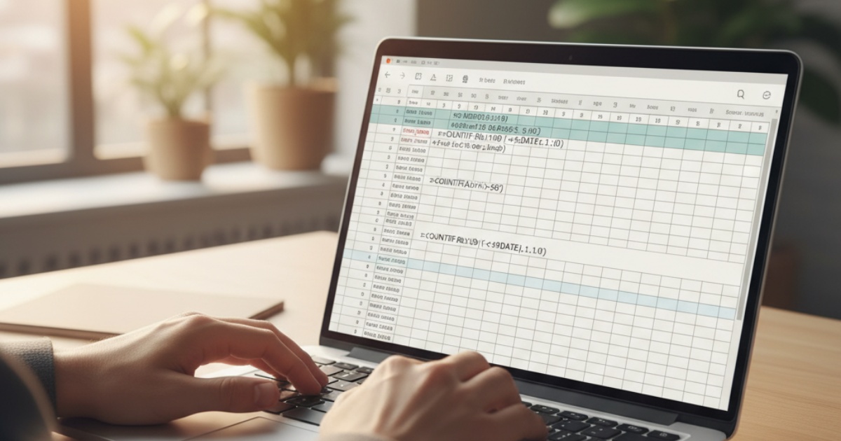 Ứng dụng hàm countif trong google sheet cho các phép toán so sánh