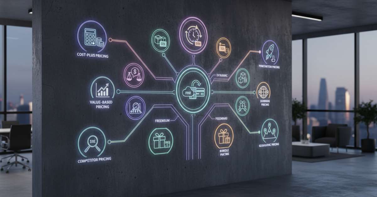 Common types of pricing strategy for modern businesses