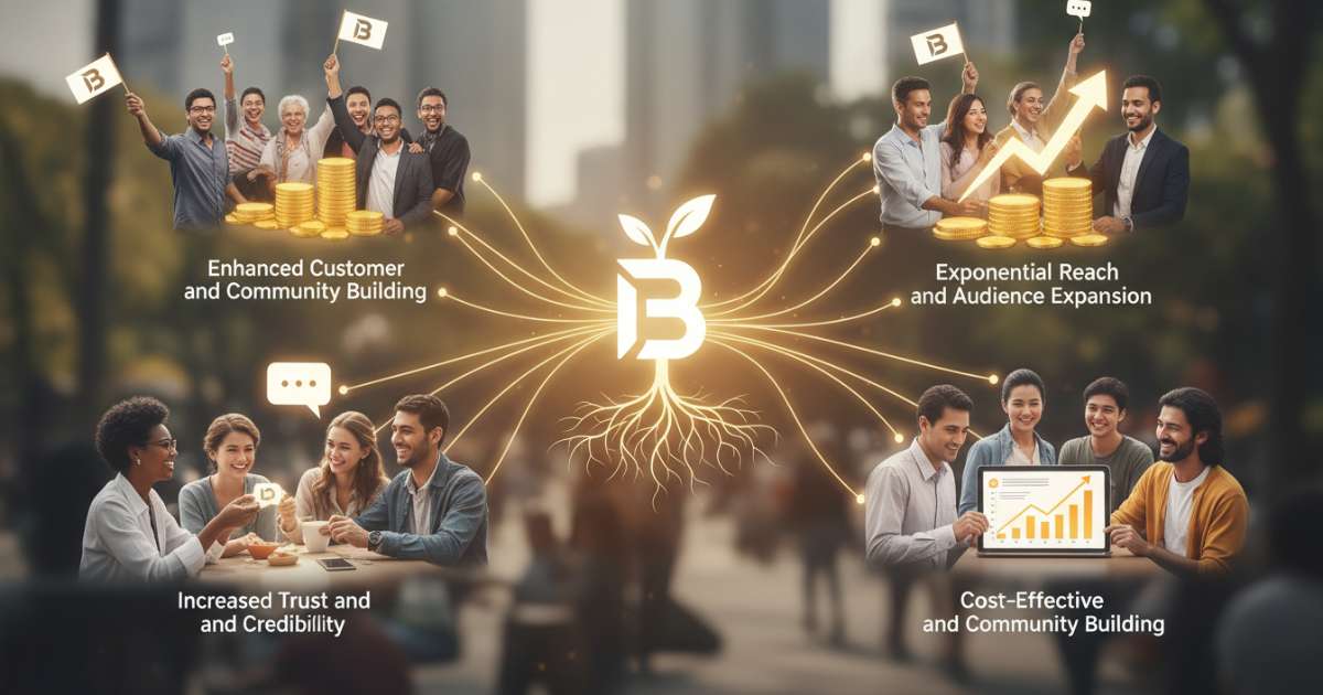 Key benefits of word of mouth for brand growth