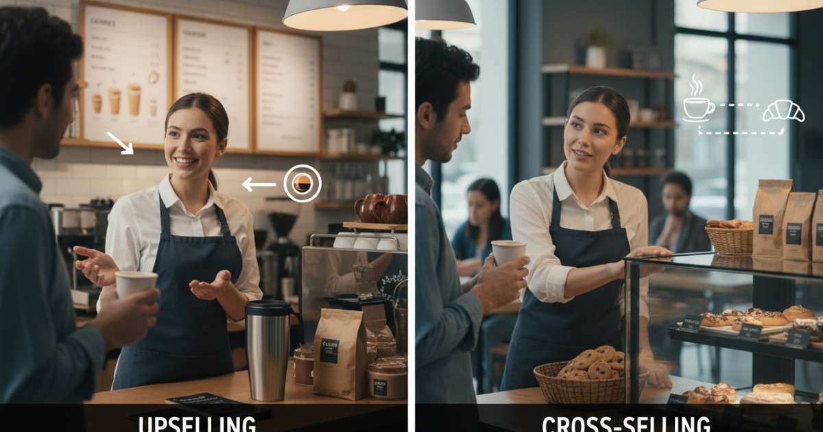 Key differences between upselling and cross selling